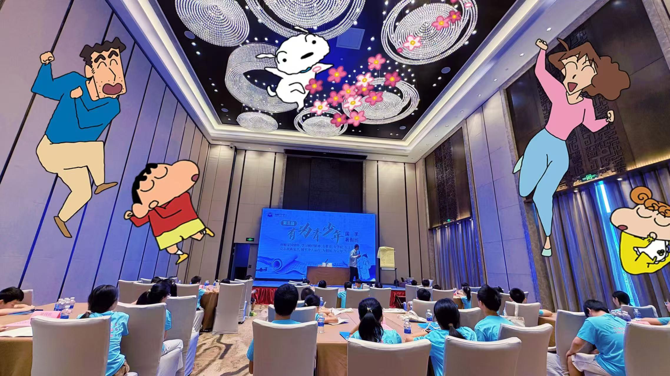 共同学习的时光,也留下一份童趣。